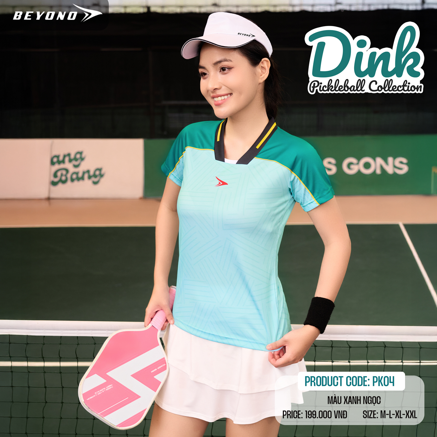 Áo Thể Thao Nữ Beyono PK04