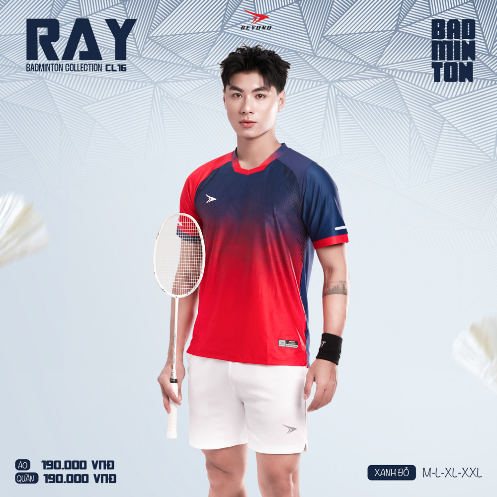 Áo thể thao cầu lông  Nam  Beyono Ray CL16