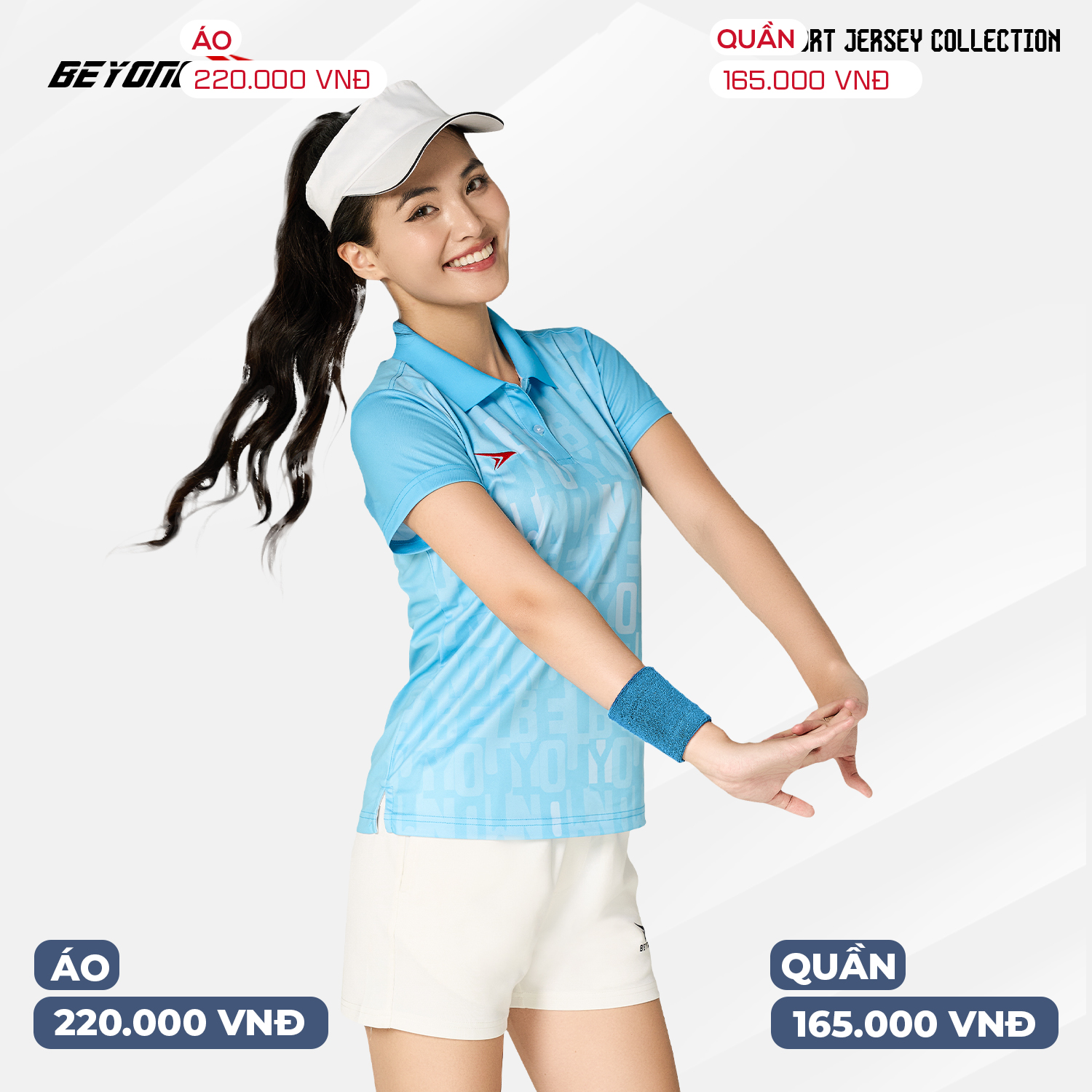  Áo Thể Thao Nữ Beyono CB03 