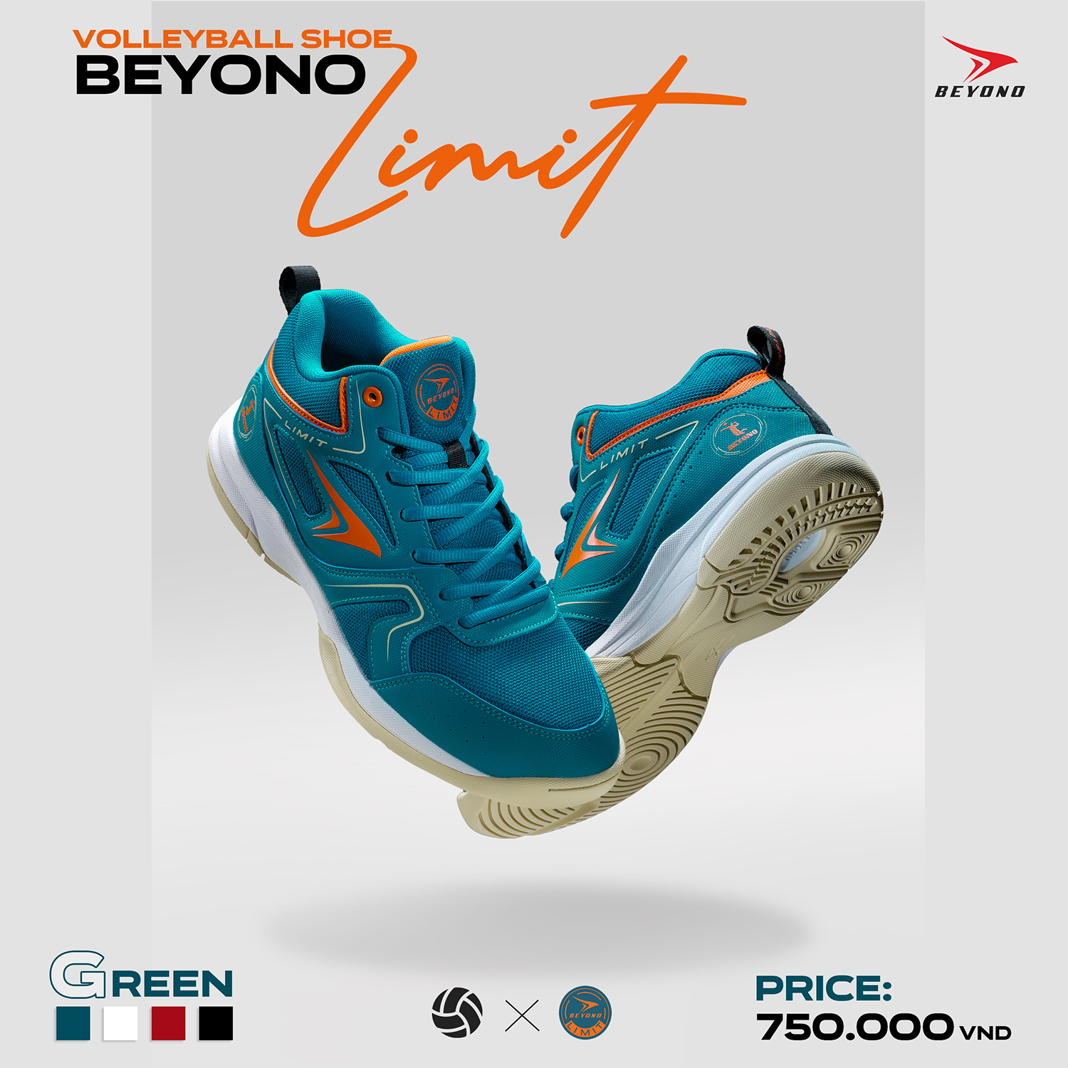 Giày bóng chuyền Beyono Limit V1