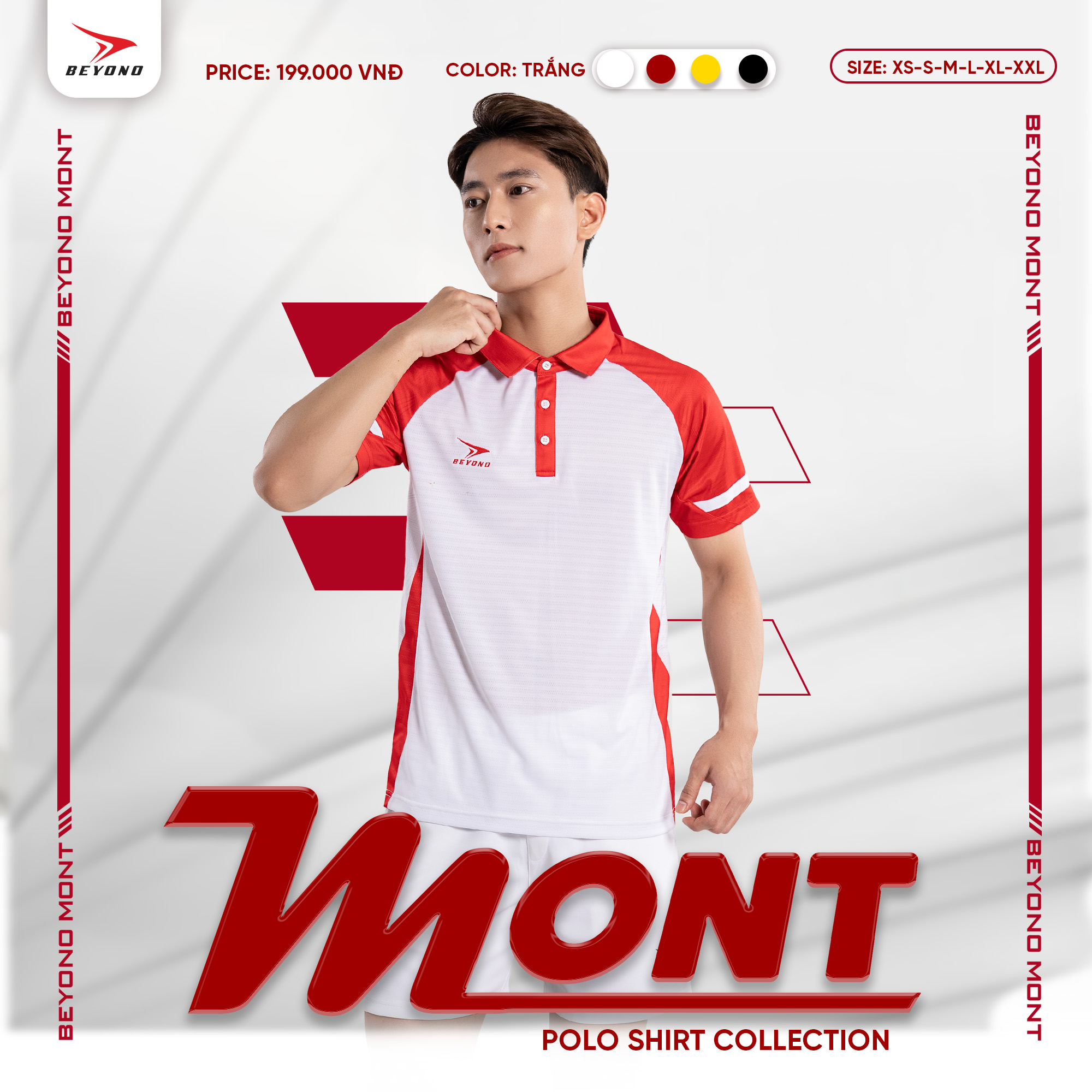 Áo Polo thể thao  Beyono Mont