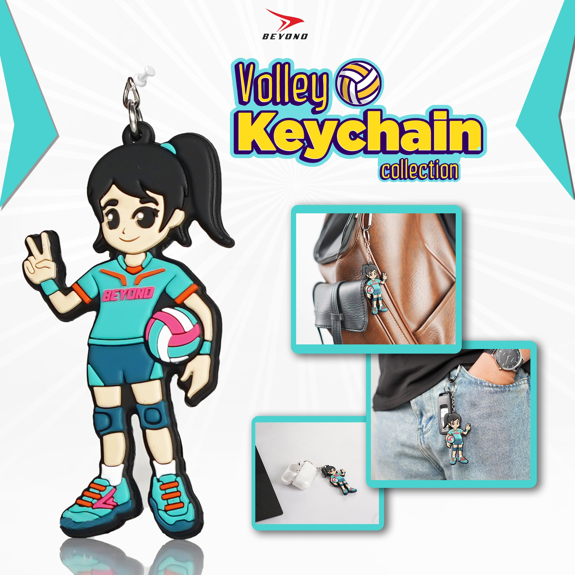 Móc khóa Beyono (Nữ) 