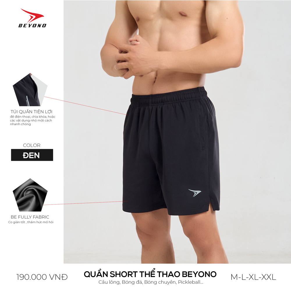 Quần Short Thể Thao Beyono  QCL03 - Nam
