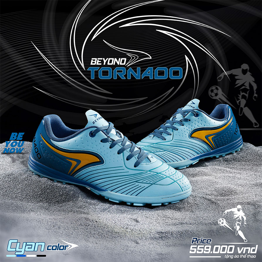 Giày bóng đá Beyono Tornado