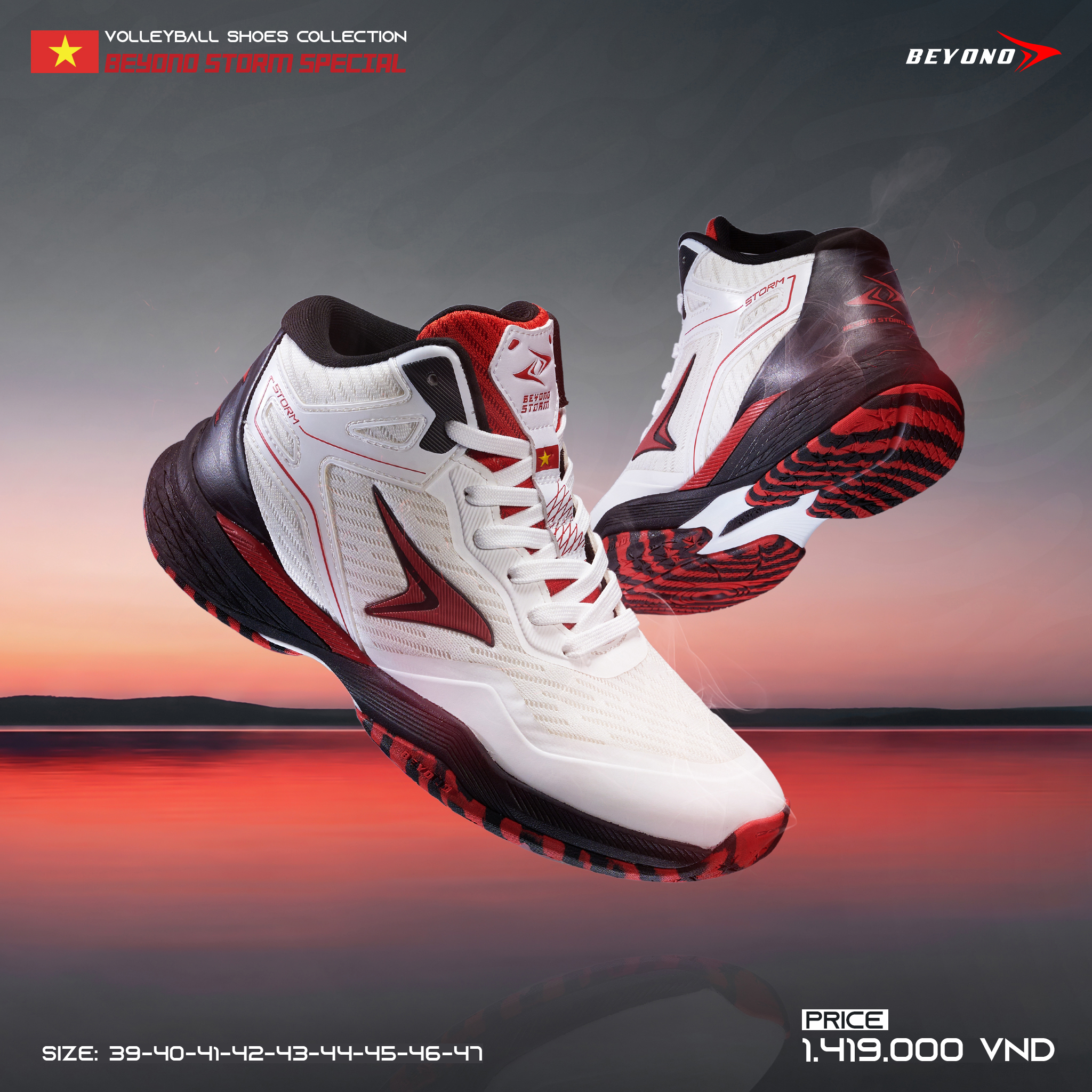 Giày Bóng Chuyền Beyono Storm Special Edition Phiên bản đặc biệt 