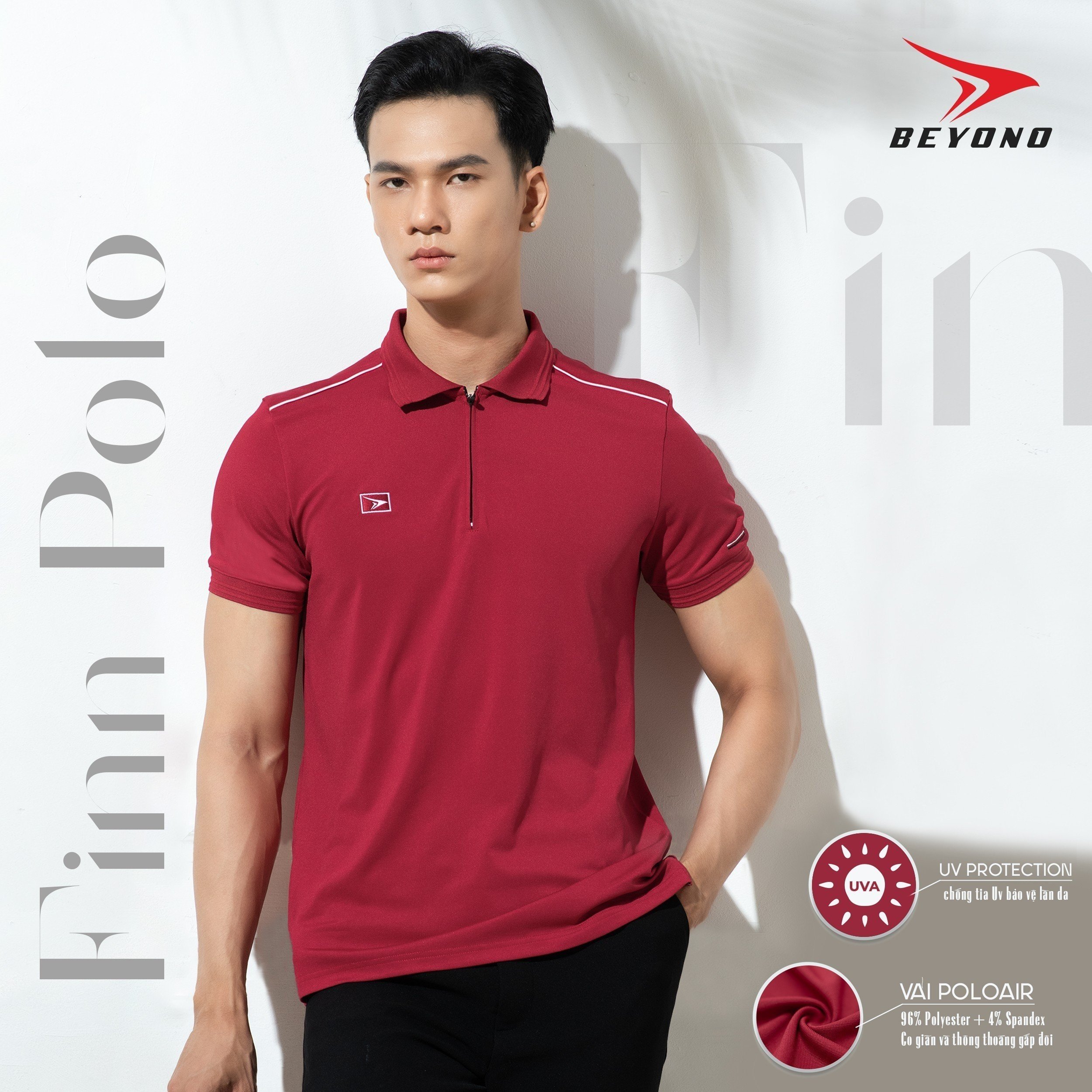 Áo polo thể thao Beyono Finn