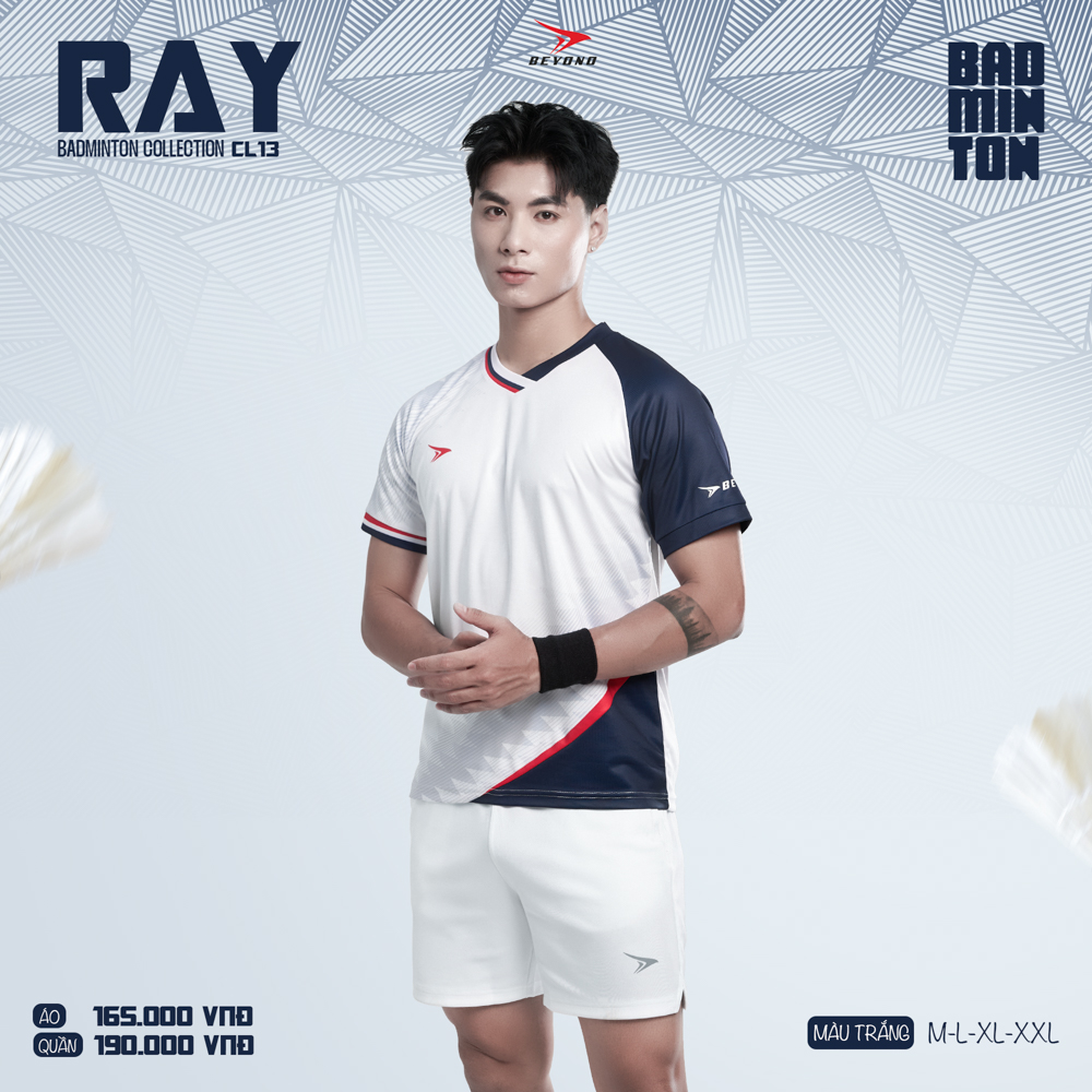 Áo thể thao cầu lông  Nam  Beyono Ray CL13