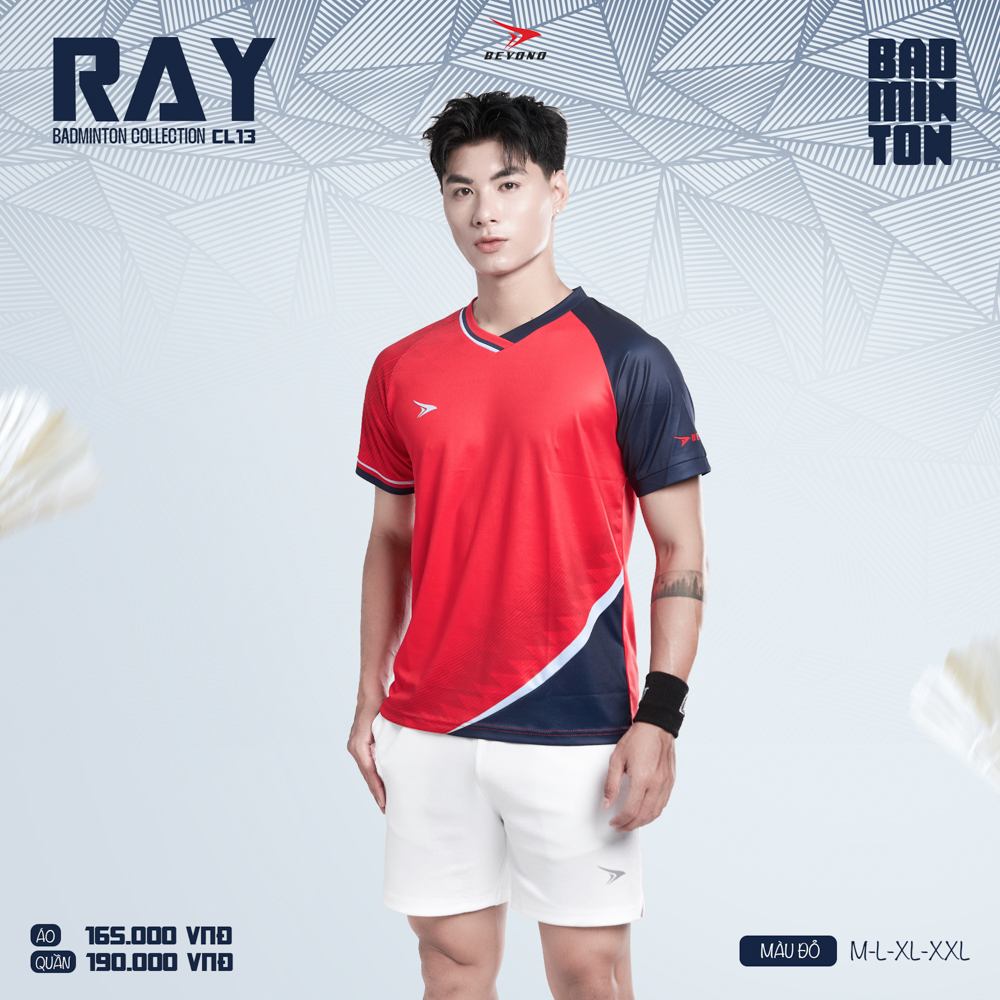 Áo thể thao cầu lông  Nam  Beyono Ray CL13