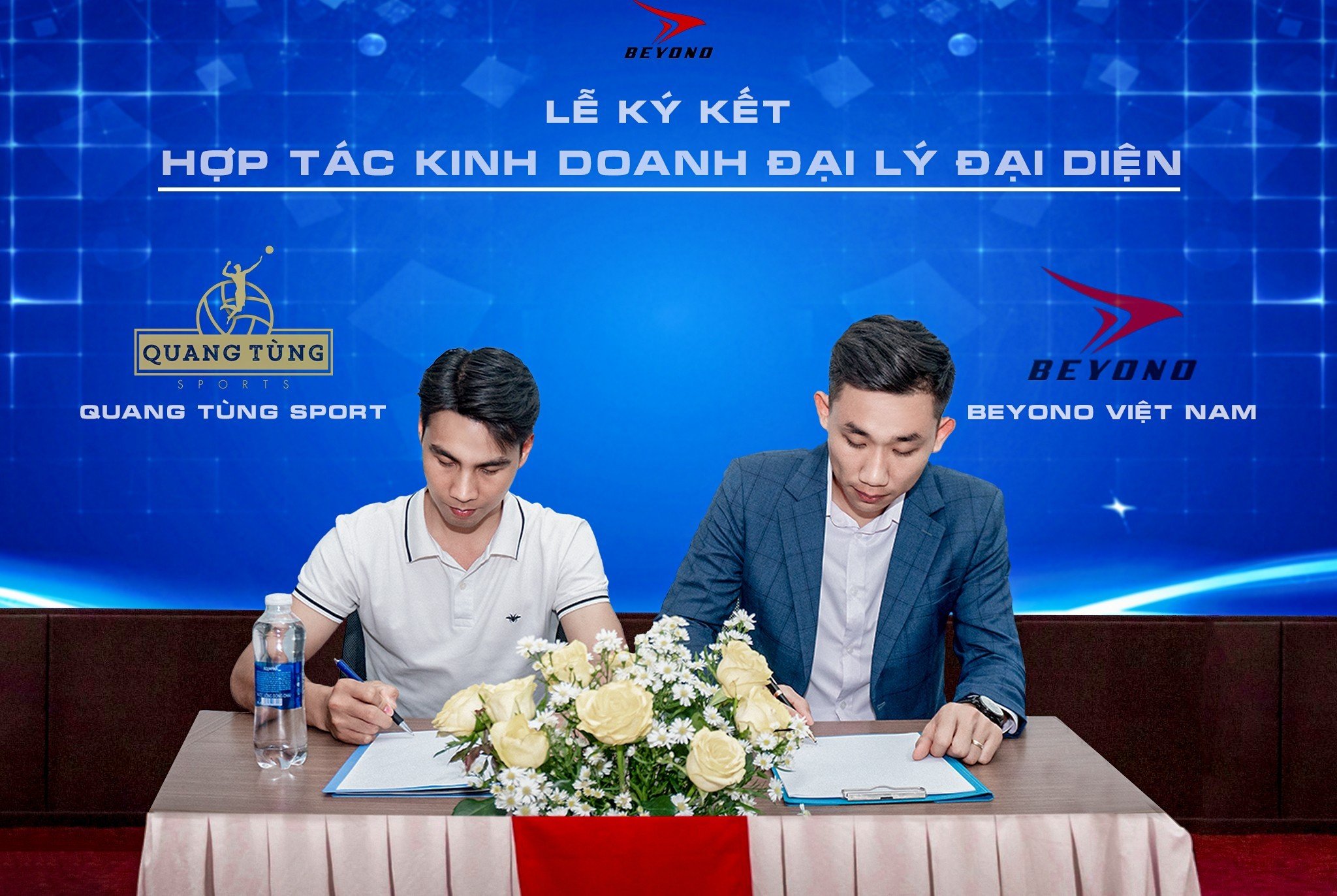 CÔNG TY TNHH BEYONO VIỆT NAM VÀ QUANG TÙNG SPORT THÀNH CÔNG KÝ KẾT HỢP TÁC
